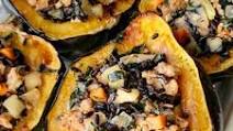 Autumn Stuffed Acorn Squash Autumn Stuffed Acorn Squash