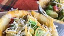Keto Taco Cups with Avocado Salsa Keto Taco Cups with Avocado Salsa