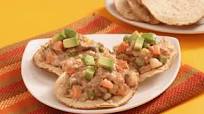 Tostadas de atún y verdura Tostadas de atún y verdura