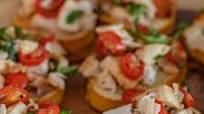 Smoked Turkey Bruschetta Smoked Turkey Bruschetta