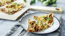 Spicy Pumpkin, Brussels Sprouts & Bacon Pizza Spicy Pumpkin, Brussels Sprouts & Bacon Pizza