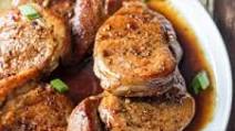 Easy Pork Medallions with Maple-Balsamic Sauce Recipe Easy Pork Medallions with Maple-Balsamic Sauce Recipe