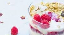 Raspberry Yogurt Granola Breakfast Parfait Raspberry Yogurt Granola Breakfast Parfait