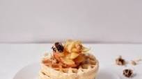 Apple Fritter Waffles Apple Fritter Waffles