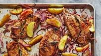 Sheet-Pan Pork Chops With Apples Sheet-Pan Pork Chops With Apples