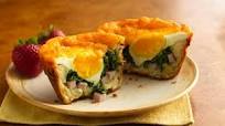 Cheesy Florentine Biscuit Cups Cheesy Florentine Biscuit Cups