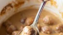 Easy Swedish Meatballs (Crockpot & Instant Pot) Easy Swedish Meatballs (Crockpot & Instant Pot)