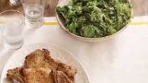Sautéed Pork Chops with Kale Sautéed Pork Chops with Kale