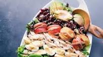 Creamy Balsamic Dressing on Spring Cobb Salad Creamy Balsamic Dressing on Spring Cobb Salad