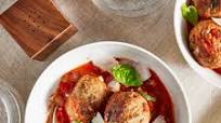Mozzarella-Stuffed Meatballs Mozzarella-Stuffed Meatballs
