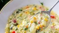 Instant Pot Chowder With Potatoes, Corn & Dill Pickles Instant Pot Chowder With Potatoes, Corn & Dill Pickles