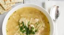 Low-FODMAP Chicken Noodle Soup Recipe; Gluten-free, Dairy-free Low-FODMAP Chicken Noodle Soup Recipe; Gluten-free, Dairy-free