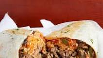 Steak and Rice Burrito (Carne Asada) Steak and Rice Burrito (Carne Asada)