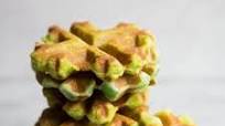 Easy Gluten-Free Eggless Mochi Waffles (Pandan Flavor) Easy Gluten-Free Eggless Mochi Waffles (Pandan Flavor)