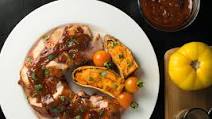 Glazed Pork Tenderloin with Cherry Chipotle BBQ Sauce Glazed Pork Tenderloin with Cherry Chipotle BBQ Sauce