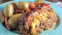 Easy Bacon Cheeseburger Meatloaf Easy Bacon Cheeseburger Meatloaf