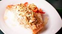 Crab Stuffed Salmon Crab Stuffed Salmon