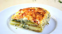 Layered Ham and Potato Casserole Layered Ham and Potato Casserole