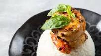 Grilled Thai Chili Tiger Prawns with Coconut Rice Grilled Thai Chili Tiger Prawns with Coconut Rice