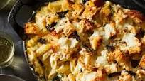 Creamy, Cheesy Artichoke & Chicken Pasta Bake Creamy, Cheesy Artichoke & Chicken Pasta Bake
