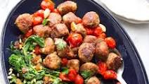 Italian Lamb Meatballs with Broccoli Rabe Italian Lamb Meatballs with Broccoli Rabe
