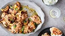 Melissa Clark's Roasted Chicken Thighs with Garlicky Cucumber Yogurt Recipe Melissa Clark's Roasted Chicken Thighs with Garlicky Cucumber Yogurt Recipe