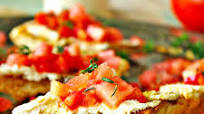 Watermelon Jalapeno Bruschetta Watermelon Jalapeno Bruschetta