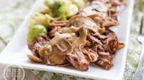 Low Carb {Pressure Cooker} Pork Roast with Cauliflower Gravy Low Carb {Pressure Cooker} Pork Roast with Cauliflower Gravy