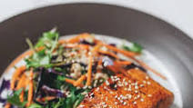 Honey Garlic Glazed Salmon Honey Garlic Glazed Salmon