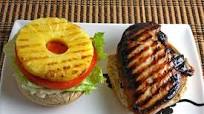 Grilled Teriyaki Chicken and Pineapple Sandwich Grilled Teriyaki Chicken and Pineapple Sandwich