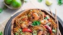 Shrimp Stir-Fry Lo Mein Noodles Shrimp Stir-Fry Lo Mein Noodles