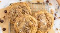 Toffee Chocolate Chip Cookies Toffee Chocolate Chip Cookies