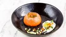 Smoked salmon mousse with crème fraîche, lime and dill Smoked salmon mousse with crème fraîche, lime and dill