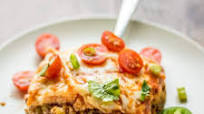 Vegetarian Lentil Enchilada Casserole Recipe Vegetarian Lentil Enchilada Casserole Recipe