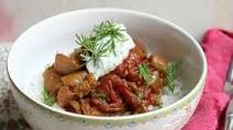 Vegan Persian Eggplant and Tomato Stew (Khoresh Bademjan) Vegan Persian Eggplant and Tomato Stew (Khoresh Bademjan)