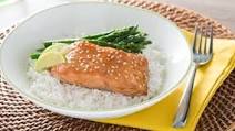 Salmon Teriyaki with Jasmine Rice Salmon Teriyaki with Jasmine Rice