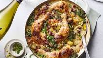 Spring coq au vin Spring coq au vin