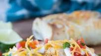 Baked Chicken Chimichangas Baked Chicken Chimichangas
