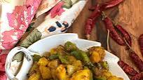 Aloo Simla Mirch Ki Sabzi Recipe - Aloo & Capsicum Sabzi Aloo Simla Mirch Ki Sabzi Recipe - Aloo & Capsicum Sabzi