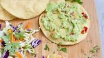 Salmon Tostadas Recipe with Guacamole Salmon Tostadas Recipe with Guacamole