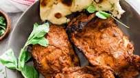 Tandoori Chicken with Apple Raita Tandoori Chicken with Apple Raita