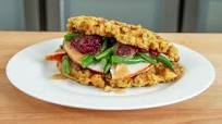 Stuffing Waffle Sandwich Stuffing Waffle Sandwich
