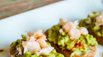 Lobster Guacamole Crostini Lobster Guacamole Crostini