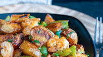 Garlic Roasted Shrimp and Potatoes Garlic Roasted Shrimp and Potatoes