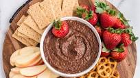 Chocolate Brownie Batter Hummus Chocolate Brownie Batter Hummus