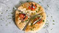 'Coast sensations' - fried pizza with anchovies 'Coast sensations' - fried pizza with anchovies