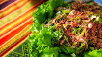 Laab Diip – Raw Beef Salad Laab Diip – Raw Beef Salad