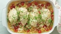 Garlic-Butter Orzo Chicken Casserole Garlic-Butter Orzo Chicken Casserole