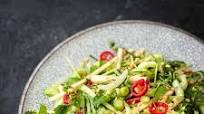 Pak Choy Salad with Coriander Lime Dressing Pak Choy Salad with Coriander Lime Dressing