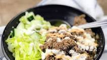 Keto Beef Shawarma Bowl Keto Beef Shawarma Bowl